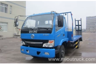 porcelana Dongfeng 4 * 2 portador de coche cama plana camión de 10 toneladas payloading fabricante