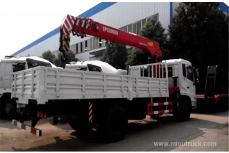 porcelana Dongfeng 4 x 2 SANY camión grúa montada en China buena calidad proveedor de China fabricante