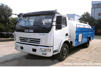 China Dongfeng 4x2 5m³ cleaning tanker truck manufacturer