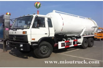 China Dongfeng 6x4 18m³ Sewage Suction Truck manufacturer
