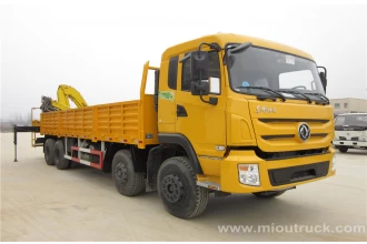 China Caminhão 6x4 caminhão com fornecedor de China guindaste traseiro com boa qualidade para venda fabricante