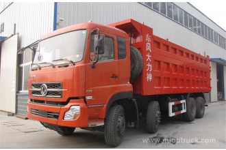 Chine Dongfeng 8 X 4 290 chevaux camion à benne basculante Chine fournisseur au meilleur prix fabricant
