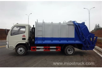China Tipo de compressão Dongfeng caminhão de lixo 132KW China fornecedor à venda fabricante
