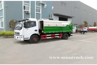 China Dongfeng Duolika 4x2 8m³ Garbage Truck for sale manufacturer