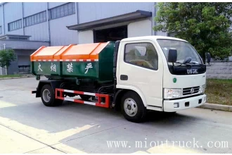 Tsina Dongfeng Duolika CLQ5070ZXX4 Nababakas Garbage Truck, 99HP, 4X2 Manufacturer