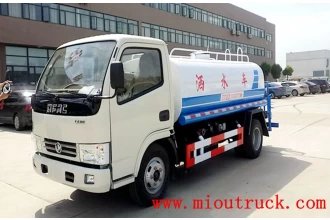 China Dongfeng HLQ5070GSSE 4*2 5t water tanker truck manufacturer