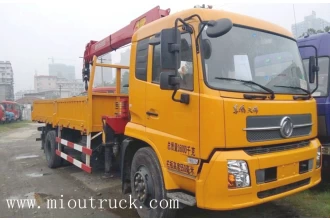 Tsina Dongfeng Tianjin SYM5161JSQD 190HP 4 * 2 Crane Truck Manufacturer