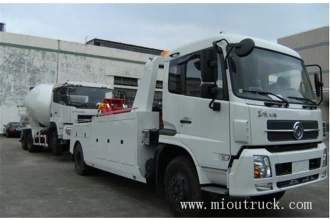 China Dongfeng Tianjin 4X2 170hp Wrecker Towing Truck manufacturer