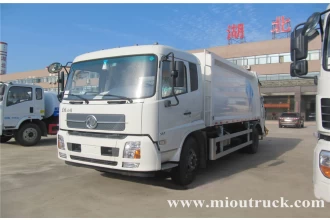 Chine Dongfeng Tianjin 4 ton appréciation poids camion à ordures à vendre fabricant