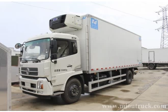 Trung Quốc Dongfeng Thiên Tân 4x2 180hp Tủ lạnh Xe tải nhà chế tạo