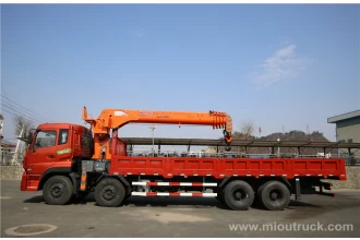 China Dongfeng Tianlong 18t  hydraulic truck crane manufacturer