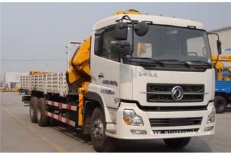 الصين Dongfeng Tianlong 260 hp 6X4 truck crane الصانع
