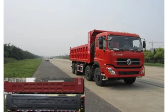 China Dongfeng dump trak 8 * 4 tipper trak dijual pengilang