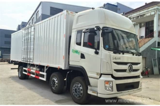 China Dongfeng special  260hp 9.6 meters 6 x2 van truck (EQ5250XXYFN1) for sale manufacturer