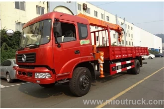 China Dongfeng special quotient lifting truck, truck mounted crane manufacturer