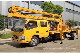 China Dongfeng truck chassis Specification High altitude operation truck supplier manufacturer