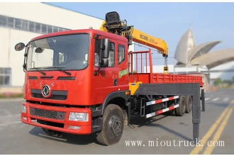 Tsina Dongfeng XCMG 12t 6 * 4 tuwid braso truck crane factory presyo Manufacturer