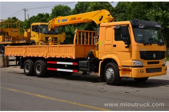 Китай HOWO 6 X 4 грузовик монтируется кран Китай поставщик с хорошим качеством на продажу производителя