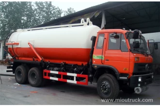 porcelana venta caliente Dongfeng 6x4 16000 litros de aguas residuales de vacío de succión de camiones de petrolero fabricante