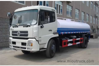 China New Dongfeng professional export 10000L stainless steel water tank truck manufacturer