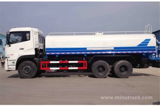 China New design Dongfeng 16 ton tank 10m3 water bowser water truck, water sprinkler truck manufacturer