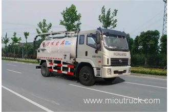 China New sewage suction truck vacuum tanker truck for sale manufacturer