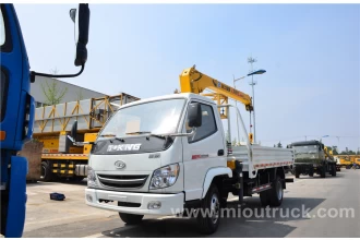 중국 좋은 품질 및 판매 가격을 가진 T-킹 8 톤 4 X 2 트럭 탑재 된 크레인 중국 공급 업체 제조업체