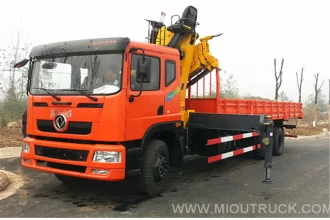 China The new Dongfeng 12 tons Crane  6*4 manufacturer