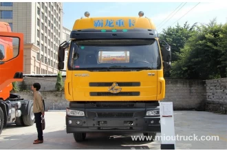 ประเทศจีน chinese dongfeng brand 6x2 LZ4240M5CB 375hp EURO 5 cheap lng tractor head truck ผู้ผลิต