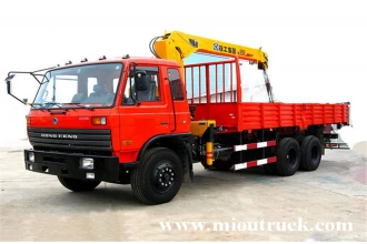 China dongfeng 6x4 12 ton truck crane for sale manufacturer