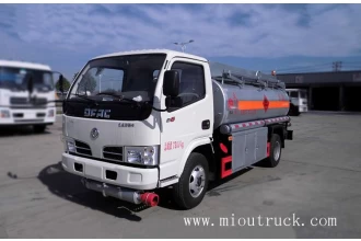 China oil tanker 4*2 5.3CBM 3.6TON CSC5071GJY4 dongfeng Euro4 manufacturer