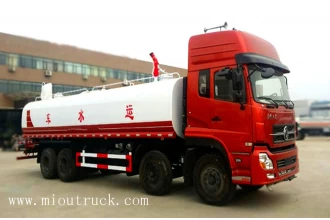 中国 水罐车8 * 4  Euro4 21 吨灭火装置抢闲洒水车东风天龙品牌(HLQ5311GSSD) 制造商