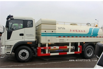 الصين 190 hp 4x2 dual fuel water tank truck الصانع