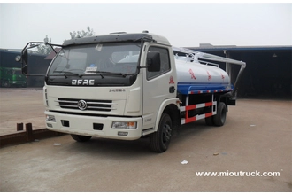 China China famosa marca Dongfeng 4x2 esgoto caminhão de sucção do caminhão de sucção fecal fabricante