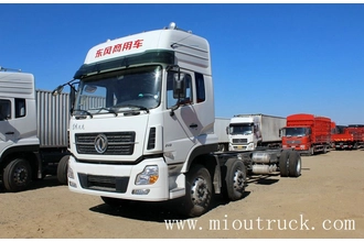 Tsina DFCV Tianlong 245HP 6 * 2 9.6M van truck chassis DFL5253XXYAX1B Manufacturer