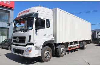 porcelana Dong Feng 245hp 6X2 camioneta de carga Caja de Camión Camión fabricante
