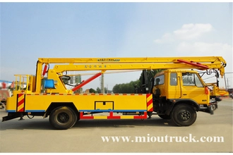 Chine Dongfeng 145 série 20m camion de travail hauteur plate-forme de travail élévatrice à vendre fabricant