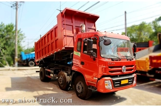 Tsina Dongfeng 180hp 6 * 2 4.8m dump truck Manufacturer