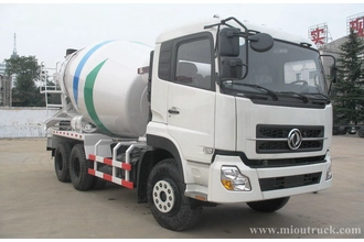 China Dongfeng 340hp 6X4 pembancuh konkrit trak DFL5250GJBA pengilang