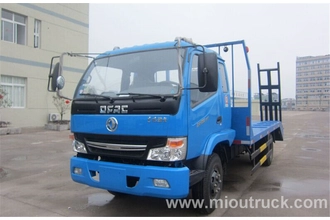 China Dongfeng 4 * 2 pembawa kereta flatbed trak payloading 10 tan pengilang