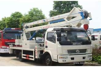 Chine Dongfeng 4 * 2 haute altitude opération camion camion travaillant tête fabricants de porcelaine fabricant