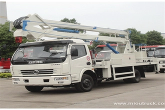 Chine Dongfeng 4 * 2 hydraulique à haute altitude opération camion camion travaillant tête fabricants de porcelaine fabricant
