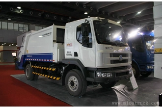 ประเทศจีน Dongfeng บีบอัด 4x2 180hp รถบรรทุกขยะ ZLJ5160ZYSLZE4 ผู้ผลิต
