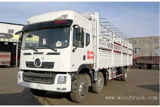China Dongfeng 6X2 245hp 9.6M Fence Cargo Truck For Sale fabricante