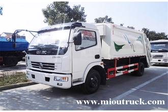 ประเทศจีน Dongfeng Duolika 4x2 5 CBM บรรทุกขยะมูลฝอย ผู้ผลิต