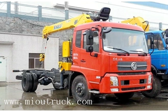 Chine Dongfeng Tianjin SYM5161JSQD 190HP 4 * 2 Grue fabricant