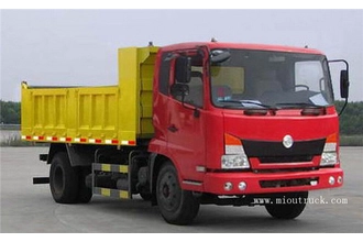 Chine Camion à benne basculante Dongfeng commercial camionnette 140 CV 4,65 m fabricant