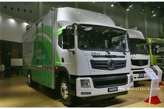 porcelana Dongfeng pure electric 165 hp 4X2 6.7M van truck fabricante