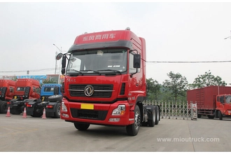 ประเทศจีน แบรนด์ชั้นนำ Donfeng 375horsepower 6X4 ผู้ผลิตรถบรรทุกรถแทรกเตอร์ประเทศจีน ผู้ผลิต
