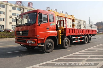 Tsina New  Dongfeng 8x4  truck with crane truck mounted crane with best price china supplier for sale Manufacturer